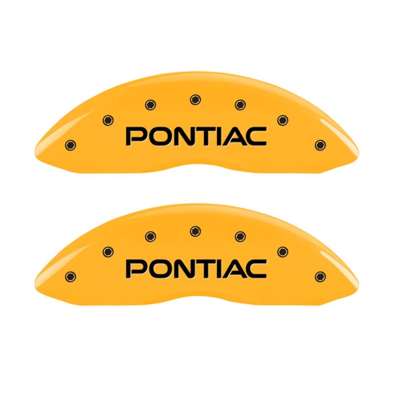 MGP 4 Caliper Covers Engraved Front Pontiac Rear Arrow Yellow Finish Black Char 2004 Pontiac GTO MGP 4 Caliper Covers Engraved Front Pontiac Rear Arrow Yellow Finish Black Char 2004 Pontiac GTO