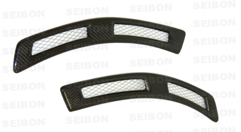 Seibon 08-10 Mitsubishi Evo X Carbon Fiber Fender Ducts Seibon 08-10 Mitsubishi Evo X Carbon Fiber Fender Ducts