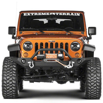 Raxiom 07-18 Jeep Wrangler JK Windshield Mounted Light Brackets