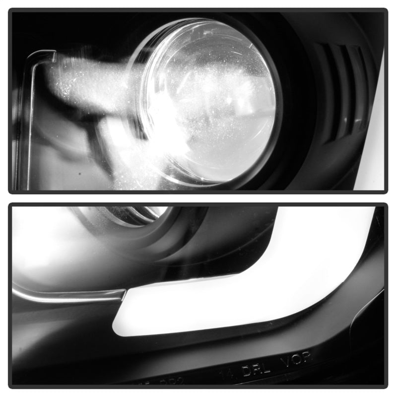 Spyder 14-17 Toyota Tundra(SR/SR5) Light Bar Projector Headlights - LED - Black PRO-YD-TTU14AP-BK Spyder 14-17 Toyota Tundra(SR/SR5) Light Bar Projector Headlights - LED - Black PRO-YD-TTU14AP-BK
