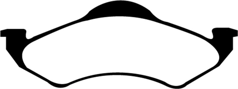 EBC 00-02 Dodge Dakota 2WD 2.5 Yellowstuff Front Brake Pads EBC 00-02 Dodge Dakota 2WD 2.5 Yellowstuff Front Brake Pads