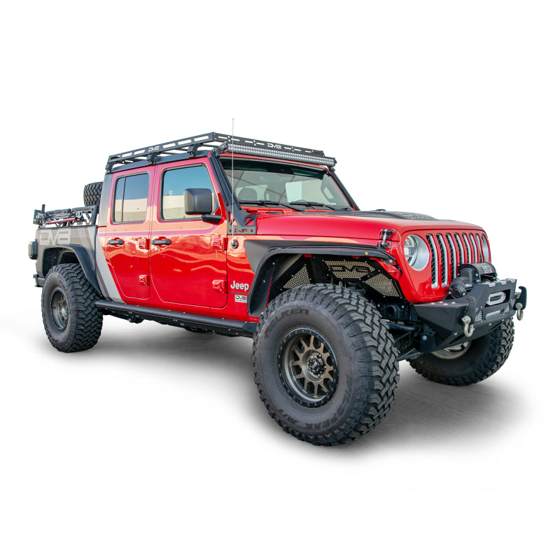 DV8 Offroad 07-18 Jeep Wrangler JK 4 DR / JL 2 DR & JT / 18+ Gladiator Roof Rack DV8 Offroad 07-18 Jeep Wrangler JK 4 DR / JL 2 DR & JT / 18+ Gladiator Roof Rack
