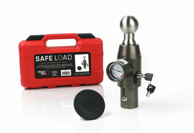 Weigh Safe OEM Gooseneck Ball for Ford/Chevrolet (30K GTWR) - Stainless Steel Weigh Safe OEM Gooseneck Ball for Ford/Chevrolet (30K GTWR) - Stainless Steel