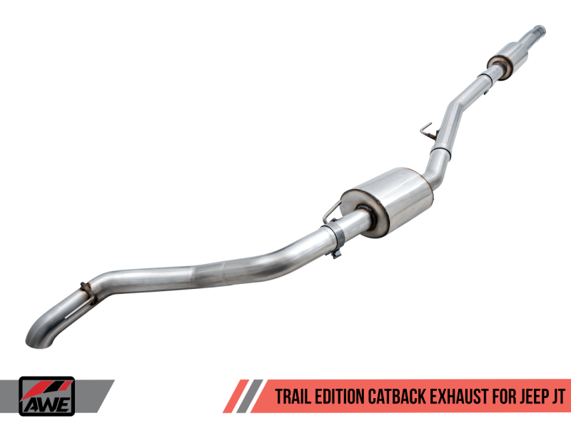 AWE Tuning 20-21 Jeep Gladiator JT 3.6L Trail Edition Cat-Back Exhaust AWE Tuning 20-21 Jeep Gladiator JT 3.6L Trail Edition Cat-Back Exhaust
