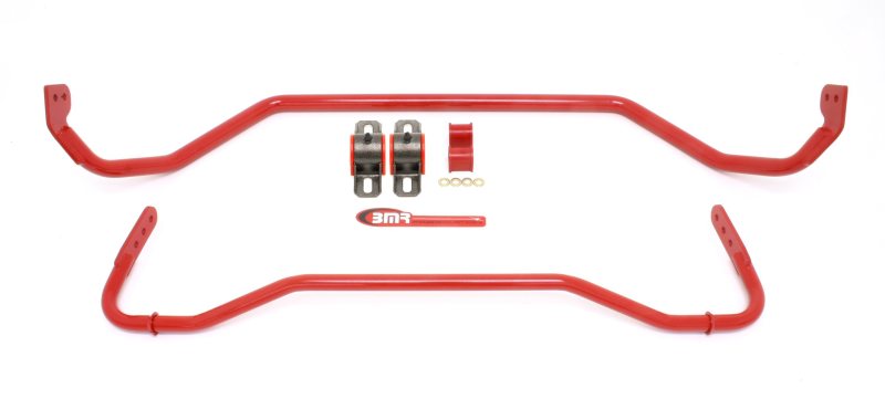 BMR 08-09 Pontiac G8 Front & Rear Sway Bar Kit w/ Bushings - Red BMR 08-09 Pontiac G8 Front & Rear Sway Bar Kit w/ Bushings - Red