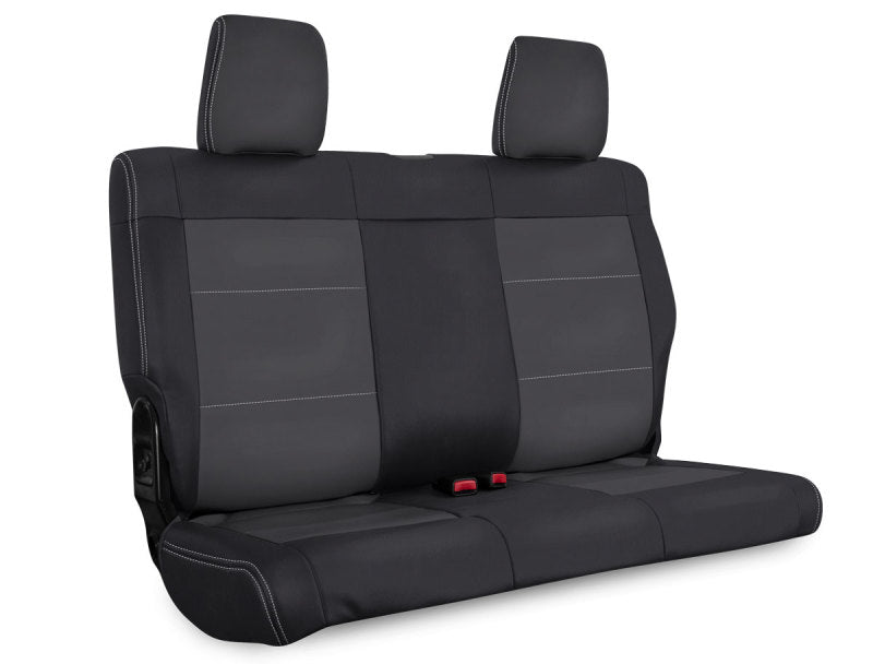 PRP 11-12 Jeep Wrangler JKU Rear Seat Cover/4 door - Black/Grey PRP 11-12 Jeep Wrangler JKU Rear Seat Cover/4 door - Black/Grey
