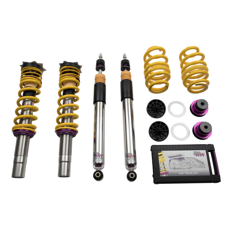KW Coilover Kit V3 KW Coilover Kit V3 2018+ Audi S5 (B9) Coupe w/o Electronic Dampers (48.5mm) KW Coilover Kit V3 KW Coilover Kit V3 2018+ Audi S5 (B9) Coupe w/o Electronic Dampers (48.5mm)