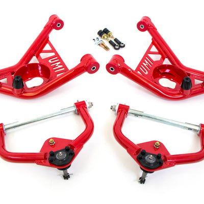UMI Performance 70-81 GM F-Body Tubular Upper & Lower A-arm Kit