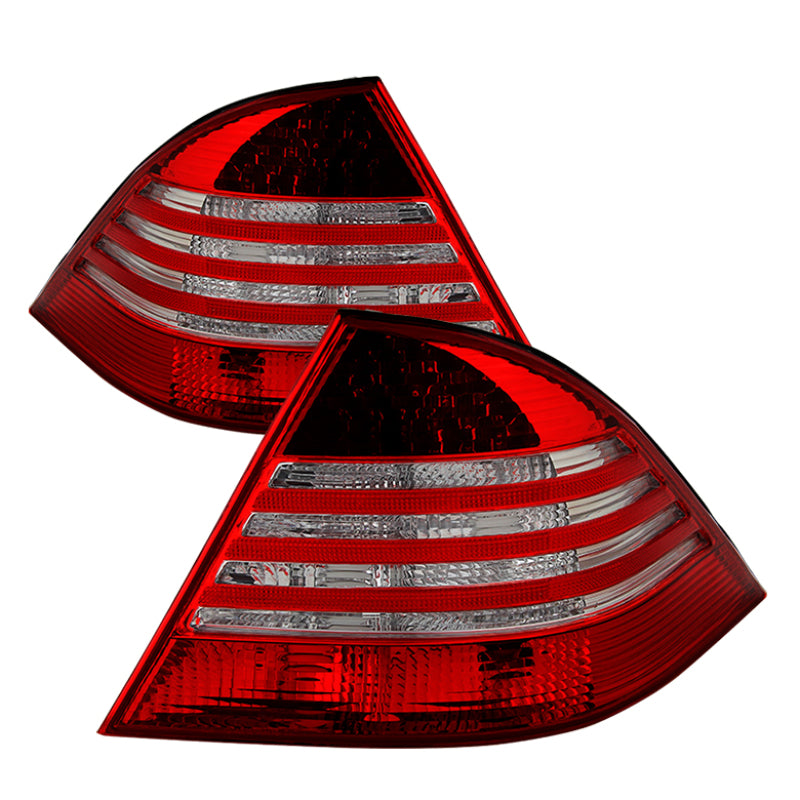 xTune Mercedes Benz W220 S-Class 00-05 LED Tail Lights Red Clear ALT-JH-MBW220-LED-RC xTune Mercedes Benz W220 S-Class 00-05 LED Tail Lights Red Clear ALT-JH-MBW220-LED-RC