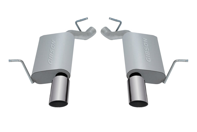 Gibson 11-18 Dodge Durango R/T 5.7L 2.25in Axle-Back Dual Exhaust - Aluminized Gibson 11-18 Dodge Durango R/T 5.7L 2.25in Axle-Back Dual Exhaust - Aluminized