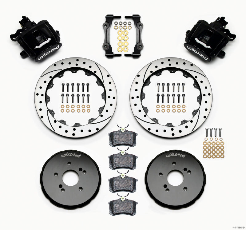 Wilwood Combination Parking Brake Rear Kit 12.88in Drilled Honda S2000 Wilwood Combination Parking Brake Rear Kit 12.88in Drilled Honda S2000