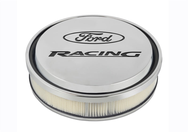 Ford Racing Polished Slant Edge Air Cleaner Ford Racing Polished Slant Edge Air Cleaner