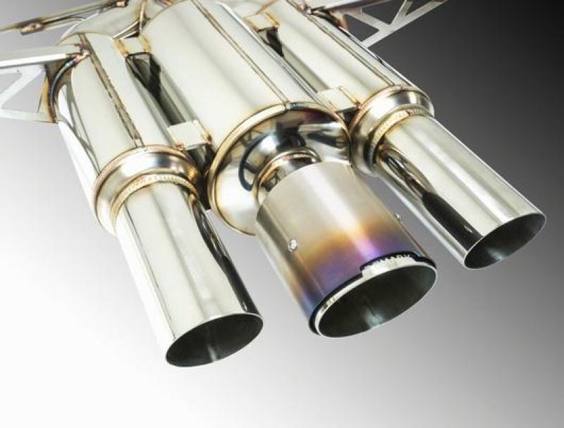 Remark 2017+ Honda Civic Type R Cat-Back Exhaust Spec III w/True Titanium Tip Cover (Non-Res) Remark 2017+ Honda Civic Type R Cat-Back Exhaust Spec III w/True Titanium Tip Cover (Non-Res)