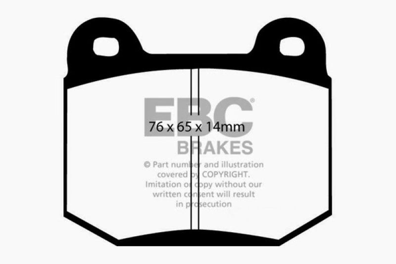 EBC 03-04 Infiniti G35 3.5 (Manual) (Brembo) Redstuff Rear Brake Pads EBC 03-04 Infiniti G35 3.5 (Manual) (Brembo) Redstuff Rear Brake Pads