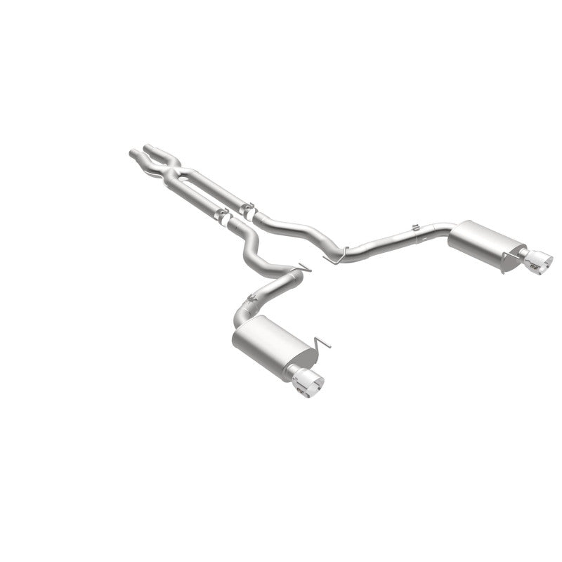 MagnaFlow Cat Back, SS, 3in, Street, Dual Split Polished 4.5in Tips 2015 Ford Mustang GT V8 5.0L MagnaFlow Cat Back, SS, 3in, Street, Dual Split Polished 4.5in Tips 2015 Ford Mustang GT V8 5.0L