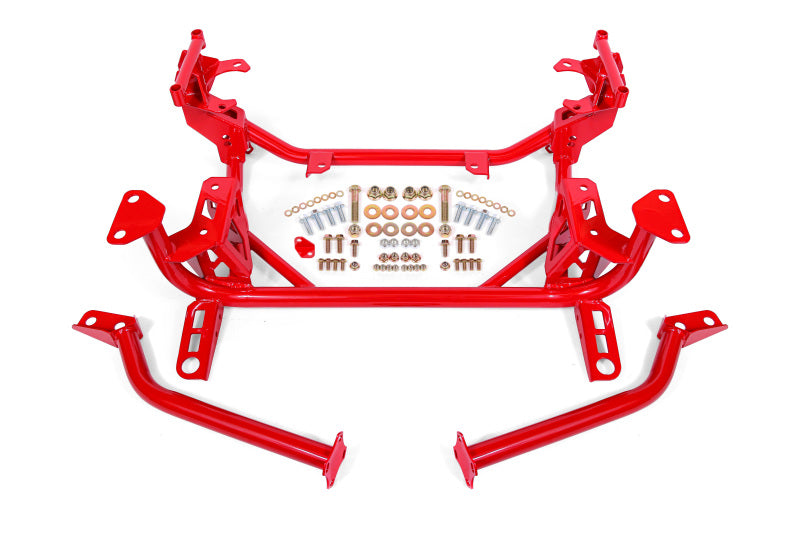BMR 15-20 Ford Mustang Street Version (DOM) K-Member - Red BMR 15-20 Ford Mustang Street Version (DOM) K-Member - Red