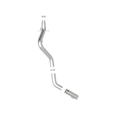 aFe Large Bore-HD 5 IN 409 SS DPF-Back Exhaust System w/Polished Tip 20-23 GM Truck V8-6.6L