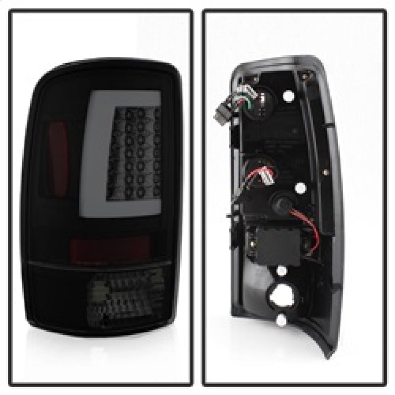 Spyder 00-06 GMC Yukon/Yukon XL V2 Light Bar LED Tail Lights - Blk Smoke (ALT-YD-CD00V2-LBLED-BSM) Spyder 00-06 GMC Yukon/Yukon XL V2 Light Bar LED Tail Lights - Blk Smoke (ALT-YD-CD00V2-LBLED-BSM)