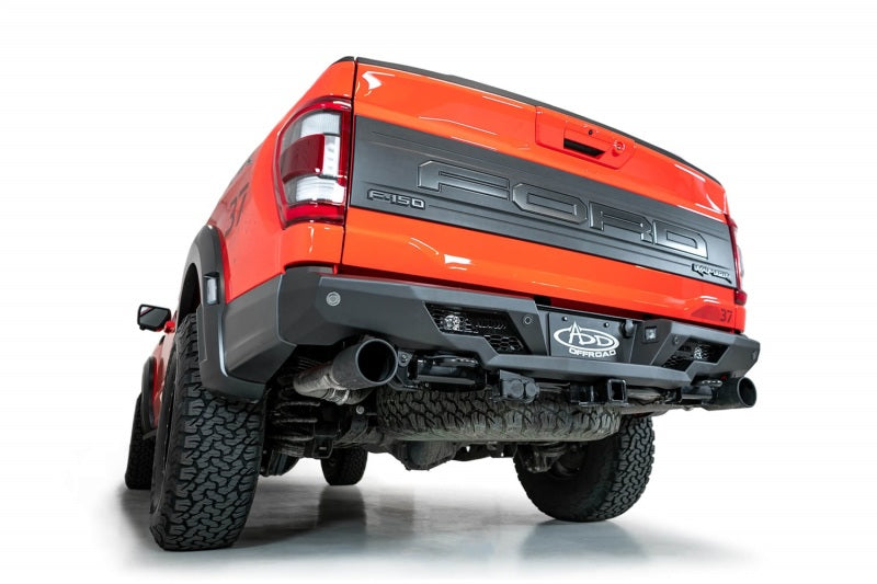 Addictive Desert Designs 2022+ Ford Raptor Stealth Fighter R Bumper w/ 2 Cube Lights - Hammer Black Addictive Desert Designs 2022+ Ford Raptor Stealth Fighter R Bumper w/ 2 Cube Lights - Hammer Black