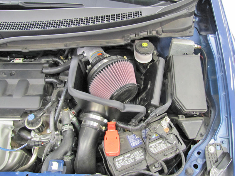K&N 12-13 Honda Civic 1.8L L4 Silver Typhoon Intake K&N 12-13 Honda Civic 1.8L L4 Silver Typhoon Intake