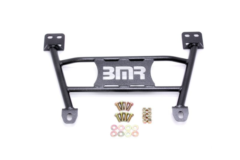 BMR 05-14 S197 Mustang Radiator Support Chassis Brace - Black Hammertone BMR 05-14 S197 Mustang Radiator Support Chassis Brace - Black Hammertone