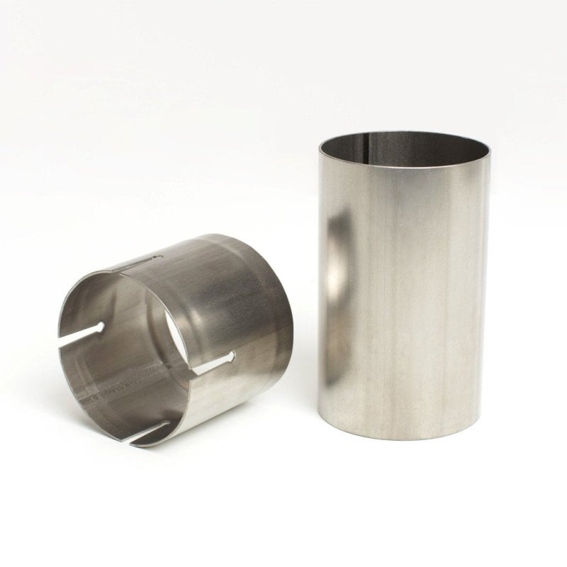 Ticon Industries Male / Female 2.0in Titanium Slip Fit Connector Set Ticon Industries Male / Female 2.0in Titanium Slip Fit Connector Set