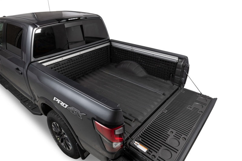 Putco 16-21 Nissan Titan/Titan XD - 5.7ft/6.7ft/8.1ft (All Box sizes) Molle Front Panel Putco 16-21 Nissan Titan/Titan XD - 5.7ft/6.7ft/8.1ft (All Box sizes) Molle Front Panel