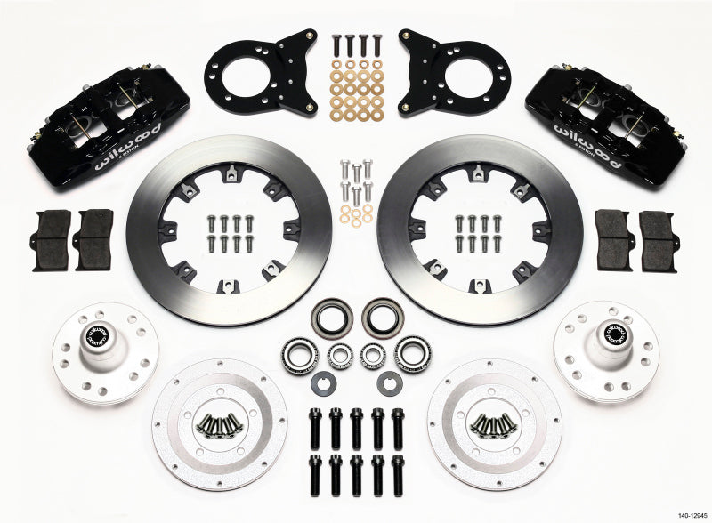 Wilwood Dynapro 6 Front Hub Kit 12.19in 1970-1973 Mustang Disc & Drum Spindle Wilwood Dynapro 6 Front Hub Kit 12.19in 1970-1973 Mustang Disc & Drum Spindle