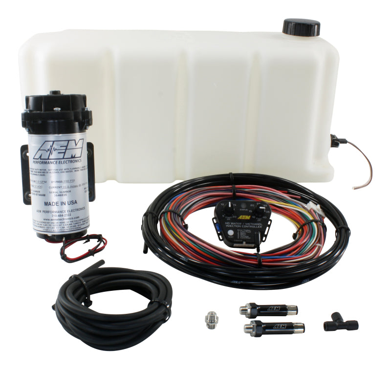 AEM V2 5 Gallon Diesel Water/Methanol Injection Kit (Internal Map) AEM V2 5 Gallon Diesel Water/Methanol Injection Kit (Internal Map)