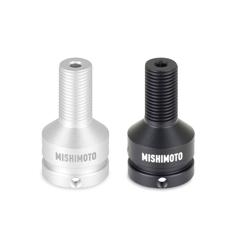 Mishimoto Non-Threaded Shifter Adapter Kit - Silver Mishimoto Non-Threaded Shifter Adapter Kit - Silver