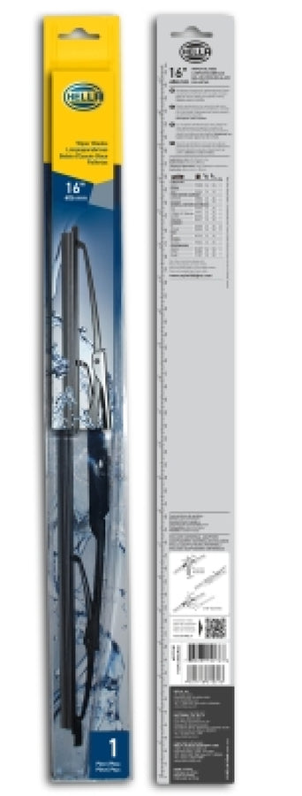 Hella Standard Wiper Blade 16in - Single Hella Standard Wiper Blade 16in - Single