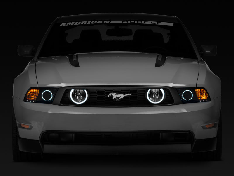 Raxiom 05-12 Ford Mustang GT LED Halo Fog Lights (Chrome) Raxiom 05-12 Ford Mustang GT LED Halo Fog Lights (Chrome)