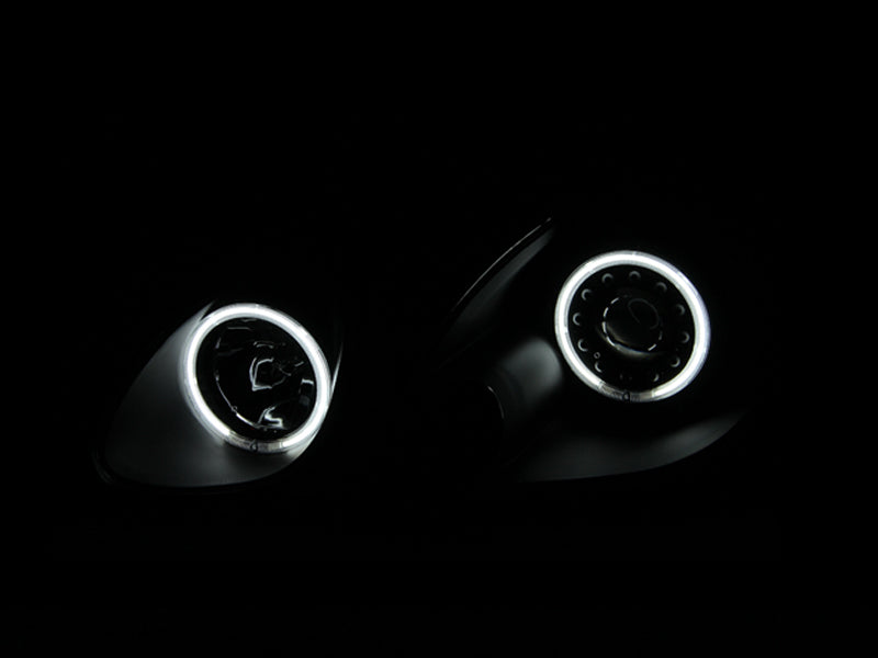 ANZO 1998-2005 Lexus Gs300 Projector Headlights w/ Halo Black ANZO 1998-2005 Lexus Gs300 Projector Headlights w/ Halo Black