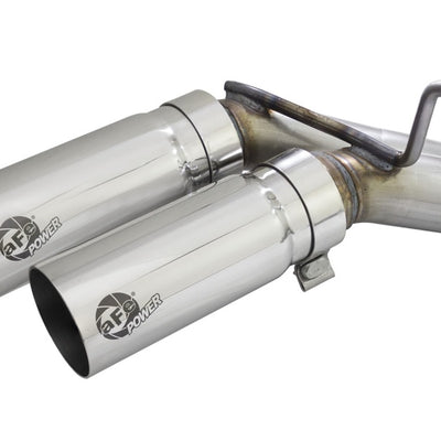 aFe Rebel Exhausts 3in SS Cat-Back 15-16 Ford F-150 EcoBoost V6 2.7/3.5L V8 5.0L w/ Polished Tips