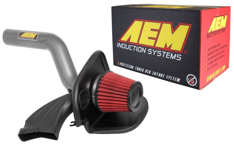 AEM 16-18 Ford Focus RS L4-2.3L F/I Gunmetal Gray Cold Air Intake AEM 16-18 Ford Focus RS L4-2.3L F/I Gunmetal Gray Cold Air Intake