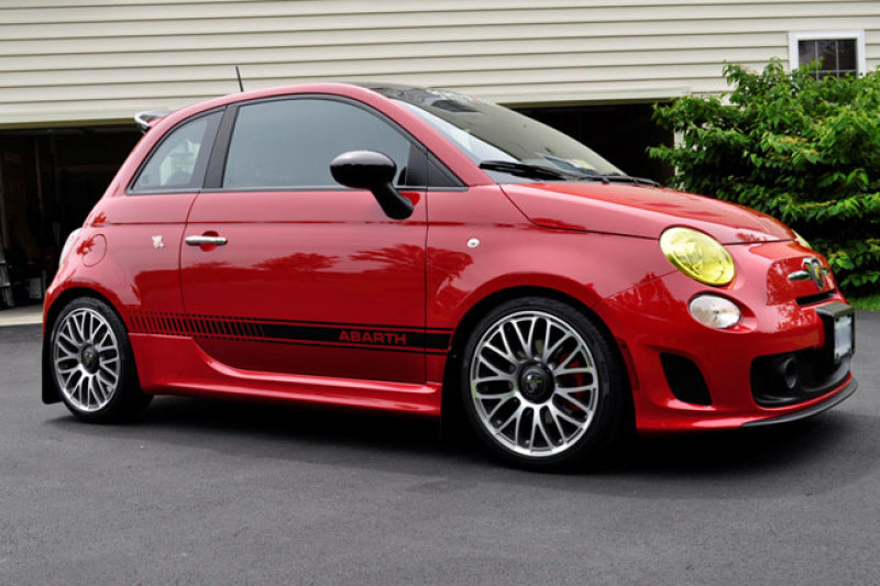 Rally Armor 12-18 Fiat 500 Black UR Mud Flap w/Red Logo Rally Armor 12-18 Fiat 500 Black UR Mud Flap w/Red Logo