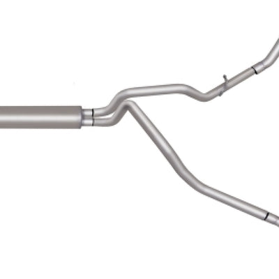 Gibson 17-18 Ford F-250 Super Duty King Ranch 6.2L 2.5in Cat-Back Dual Extreme Exhaust - Aluminized