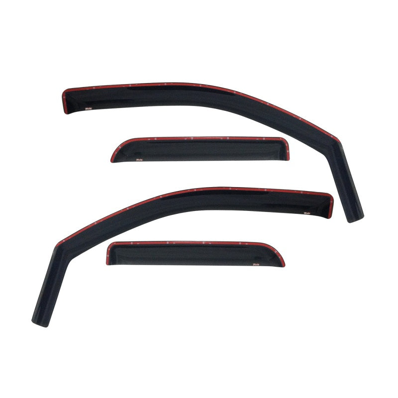 Westin 2004-2007 Chevy/GMC/Buick/Isuzu/Oldsmobile Rainier Wade In-Channel Wind Deflector 4pc - Smoke Westin 2004-2007 Chevy/GMC/Buick/Isuzu/Oldsmobile Rainier Wade In-Channel Wind Deflector 4pc - Smoke