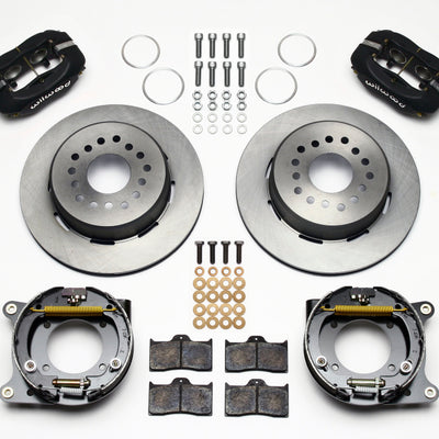 Wilwood Forged Dynalite P/S Park Brake Kit 55-57 Chevy 2.34in Offset