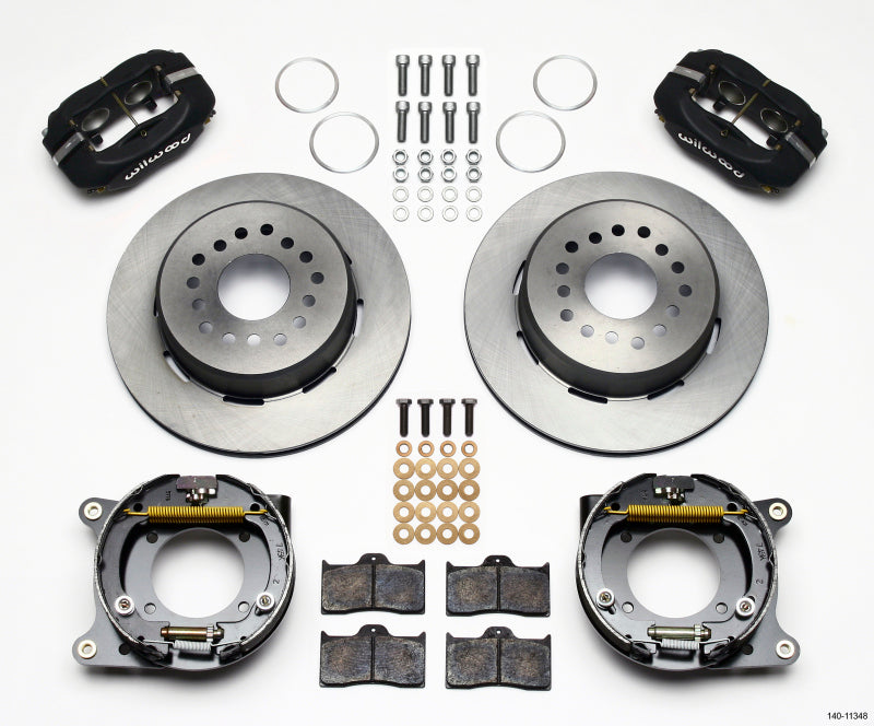 Wilwood Forged Dynalite P/S Park Brake Kit 55-57 Chevy 2.34in Offset Wilwood Forged Dynalite P/S Park Brake Kit 55-57 Chevy 2.34in Offset