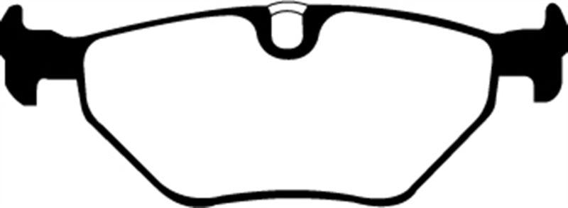 EBC 01-03 BMW 525i 2.5 (E39) Yellowstuff Rear Brake Pads EBC 01-03 BMW 525i 2.5 (E39) Yellowstuff Rear Brake Pads