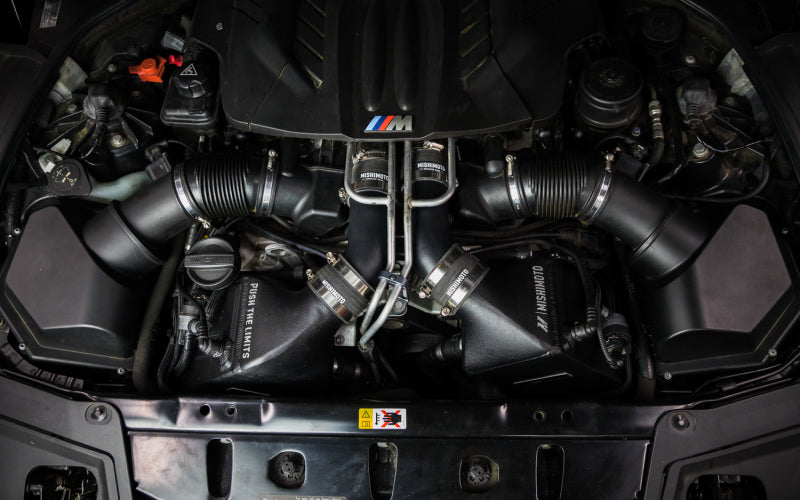 Mishimoto 12-16 BMW F10 M5 Intercooler Pipe Kit Micro Wrinkle Black Mishimoto 12-16 BMW F10 M5 Intercooler Pipe Kit Micro Wrinkle Black