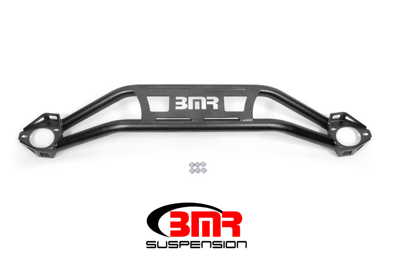BMR 08-18 Dodge Challenger Front Strut Tower Brace - Black Hammertone (Twin Tube Design) BMR 08-18 Dodge Challenger Front Strut Tower Brace - Black Hammertone (Twin Tube Design)