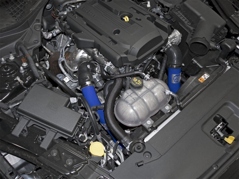 aFe Bladerunner Intercoolers I/C (Hot Side) - Blue 15-16 Ford Mustang L4-2.3L (t) aFe Bladerunner Intercoolers I/C (Hot Side) - Blue 15-16 Ford Mustang L4-2.3L (t)