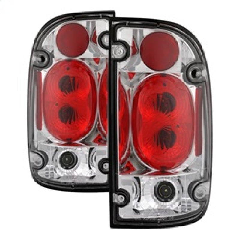 Spyder Toyota Tacoma 95-00 Euro Style Tail Lights Chrome ALT-YD-TT95-C Spyder Toyota Tacoma 95-00 Euro Style Tail Lights Chrome ALT-YD-TT95-C