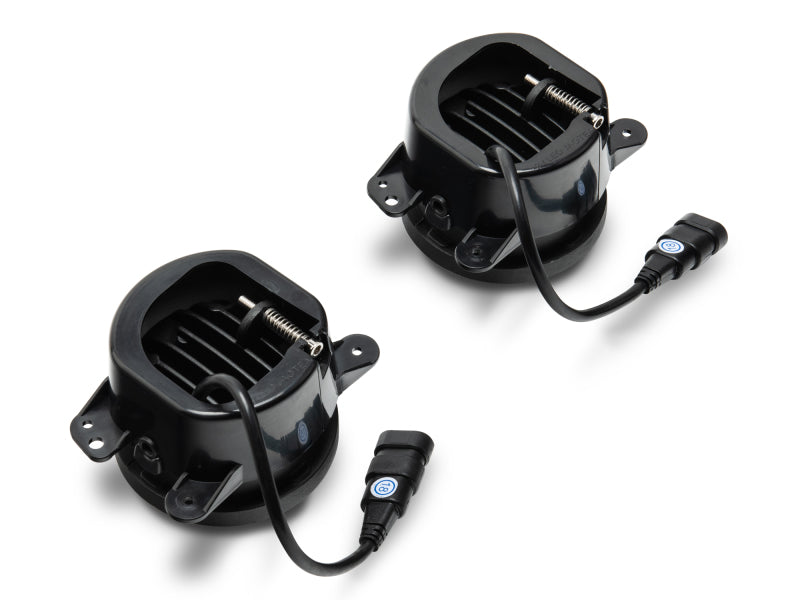 Raxiom 07-22 Jeep Wrangler JK/JL Axial Series Tri-Bar LED Fog Lights- White Raxiom 07-22 Jeep Wrangler JK/JL Axial Series Tri-Bar LED Fog Lights- White