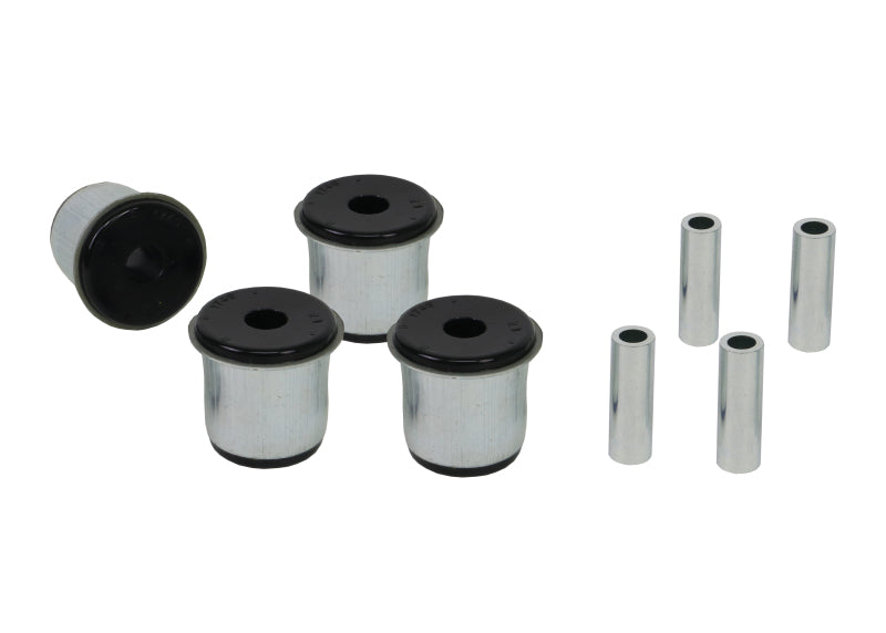 Whiteline Plus 84-01 Jeep Cherokee/93-98 Gr Cherokee/97-06 Wrangler TJ Fr Trailing Arm-Upper Bushing Whiteline Plus 84-01 Jeep Cherokee/93-98 Gr Cherokee/97-06 Wrangler TJ Fr Trailing Arm-Upper Bushing