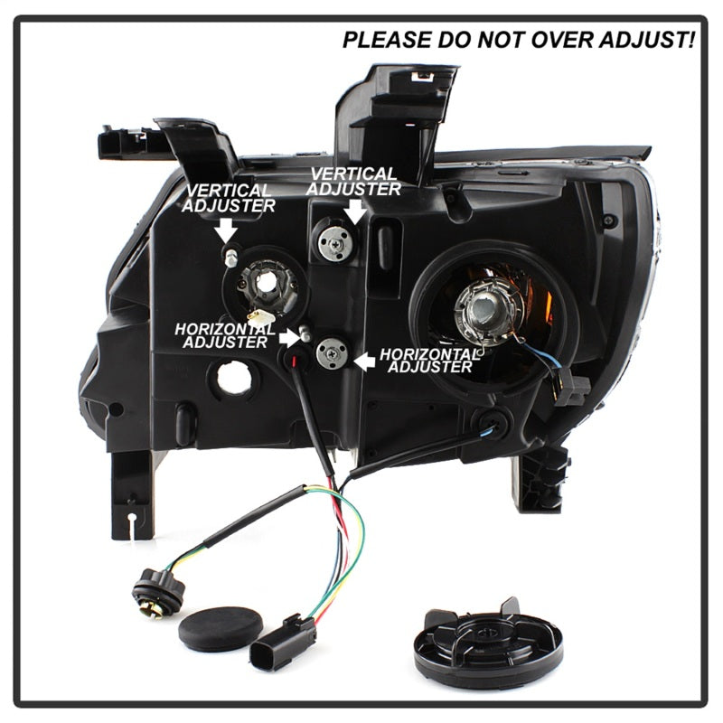 Spyder 15-17 Chevy Colorado Projector Headlights - Light Bar LED - Black (PRO-YD-CCO15-LBDRL-BK) Spyder 15-17 Chevy Colorado Projector Headlights - Light Bar LED - Black (PRO-YD-CCO15-LBDRL-BK)