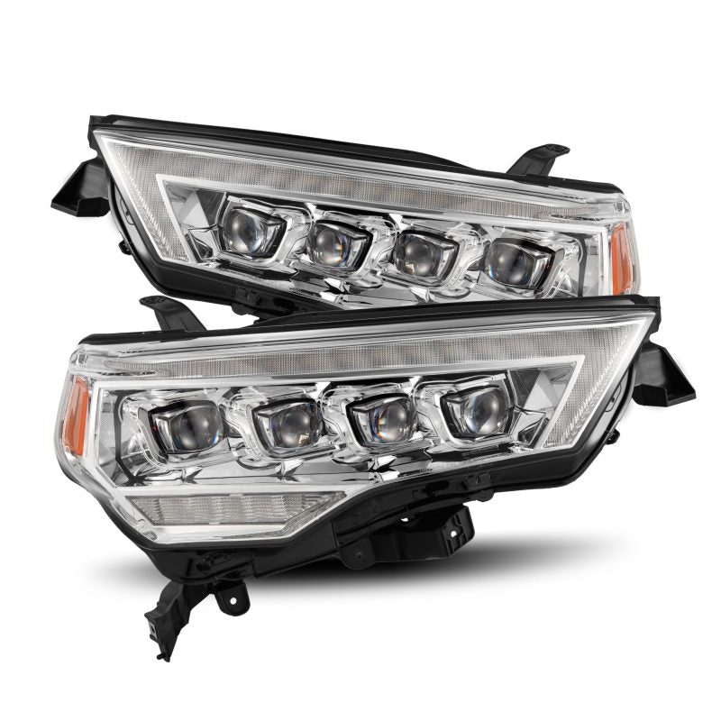 AlphaRex 14-22 Toyota 4Runner NOVA LED Proj Headlights Chrome w/ Activ Light/Seq Signal/DRL AlphaRex 14-22 Toyota 4Runner NOVA LED Proj Headlights Chrome w/ Activ Light/Seq Signal/DRL