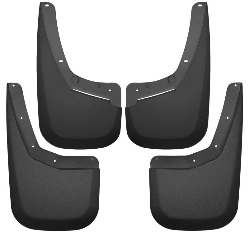 Husky Liners 07-13 Chevy Silverado 1500 LT / 07-14 Silverado 2500HD Front & Rear Mud Guards - Black Husky Liners 07-13 Chevy Silverado 1500 LT / 07-14 Silverado 2500HD Front & Rear Mud Guards - Black